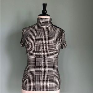 Ralph Lauren black/white top L